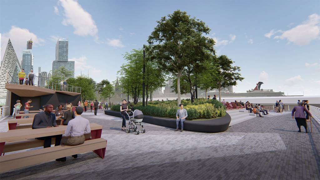 Faltan espacios verdes? Manhattan convierte viejos muelles en parques |  Tendencias Hoy